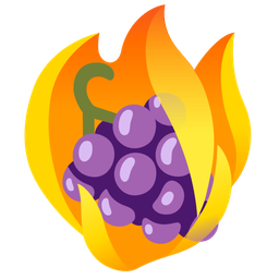fire and grapes