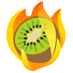 fire and kiwi fruit