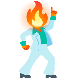 fire and mirror ball