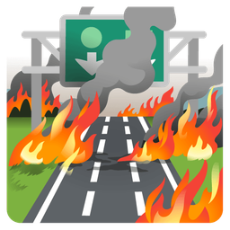 fire and motorway