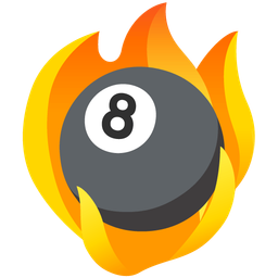 fire and pool 8 ball