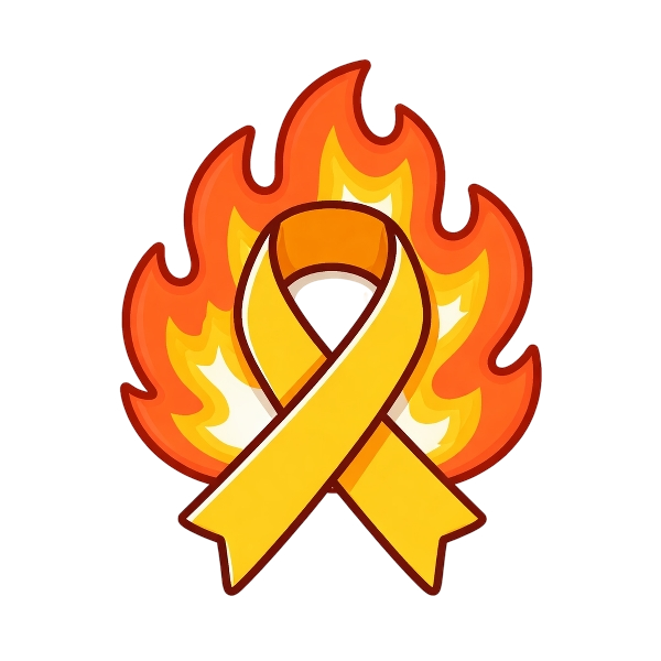 Fire and Reminder ribbon