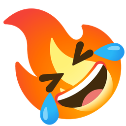 Fire and Rolling on the floor laughing