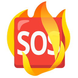 fire and SOS button