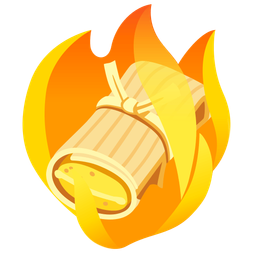 fire and tamale
