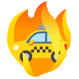 fire and taxi
