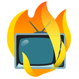 fire and television