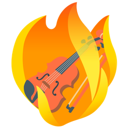 fire and violin