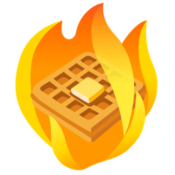 fire and waffle
