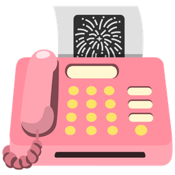 fireworks and fax machine