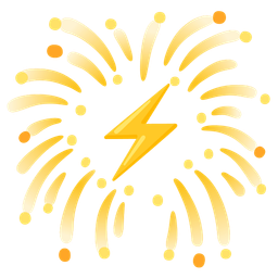 fireworks and high voltage