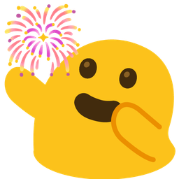 fireworks and magic wand