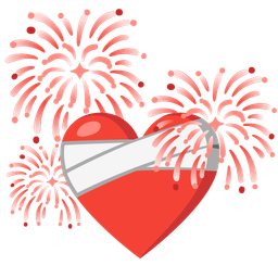fireworks and mending heart