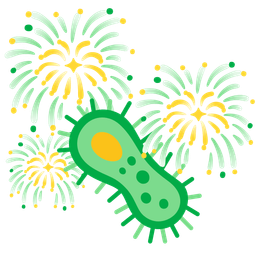 fireworks and microbe