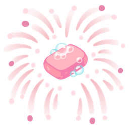 fireworks and soap