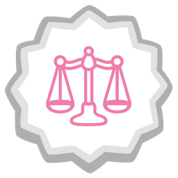 Fish cake with swirl and Balance scale