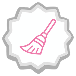 Fish cake with swirl and Broom