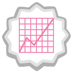 Fish cake with swirl and Chart increasing