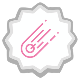 Fish cake with swirl and Comet