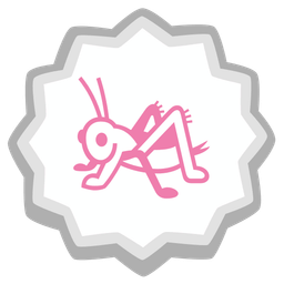 Fish cake with swirl and Cricket