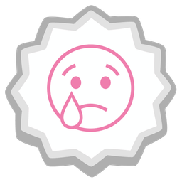 Fish cake with swirl and Crying face