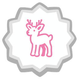 Fish cake with swirl and Deer