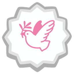 Fish cake with swirl and Dove