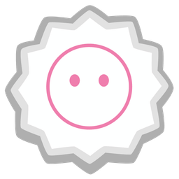 Fish cake with swirl and Face without mouth