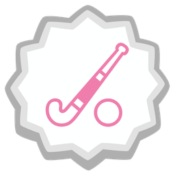 Fish cake with swirl and Field hockey