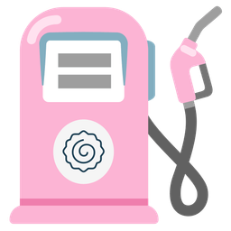 Fish cake with swirl and Fuel pump