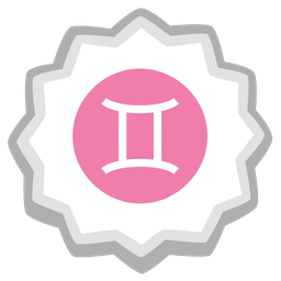 Fish cake with swirl and Gemini