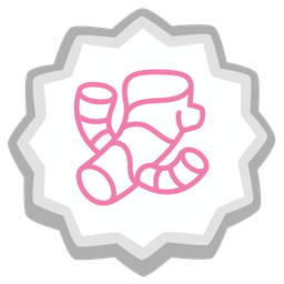 Fish cake with swirl and Ginger root