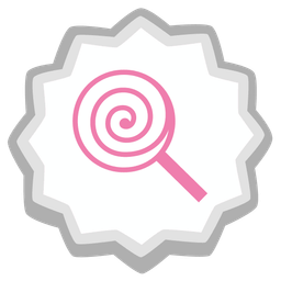 Fish cake with swirl and Lollipop