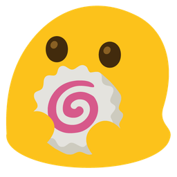 Fish cake with swirl and Magic wand