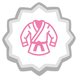 Fish cake with swirl and Martial arts uniform