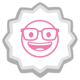 Fish cake with swirl and Nerd face