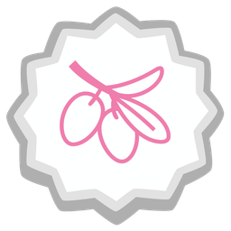 Fish cake with swirl and Olive