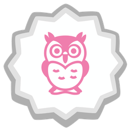 Fish cake with swirl and Owl