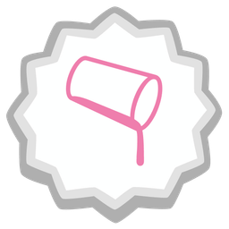 Fish cake with swirl and Pouring liquid