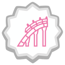 Fish cake with swirl and Roller coaster