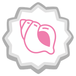 Fish cake with swirl and Spiral shell