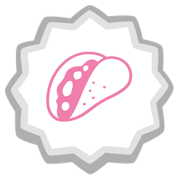 Fish cake with swirl and Taco