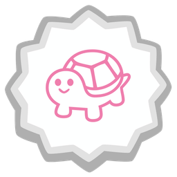 Fish cake with swirl and Turtle