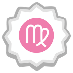 Fish cake with swirl and Virgo