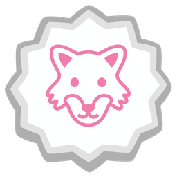 Fish cake with swirl and Wolf