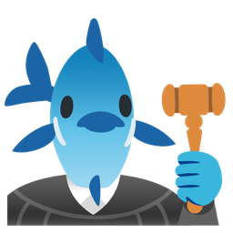 fish and balance scale