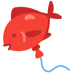 fish and balloon