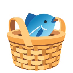 fish and basket