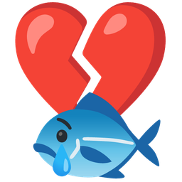fish and broken heart