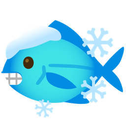 fish and cold face